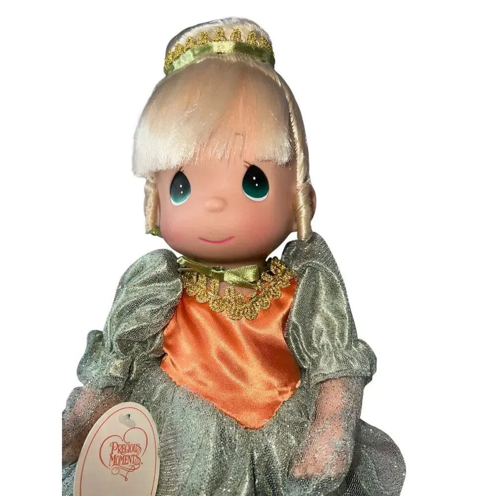 Cinderella Disney parks Pumpkin Cinder-Boo princess Precious Moments Doll whimsy